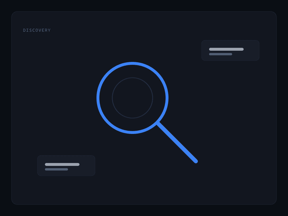 Placeholder diagram for the discovery step